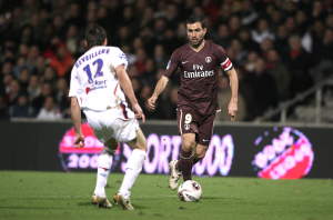 Pauleta en action à Lyon