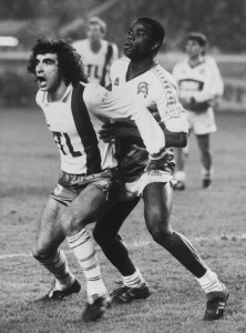 Rocheteau contre Auxerre en 1985