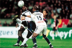 Ronaldinho, vaincu par Bordeaux en 2002