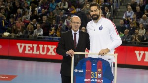 Niko Karabatic honoré en Catalogne