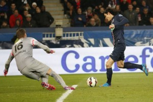 le but de l'attaquant uruguayen