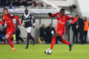 Matuidi lors du dernier succès parisien à Bordeaux en Coupe de la Ligue (4-1)