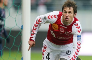 Krychowiak, buteur avec Reims contre le PSG en 2013