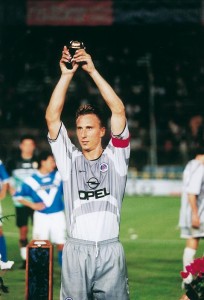 Déhu et le trophée de l'Intertoto