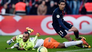 Di Maria en échec face à Montpellier la saison dernière