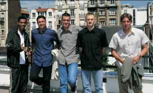 Ronaldinho et les recrues parisiennes en 2001