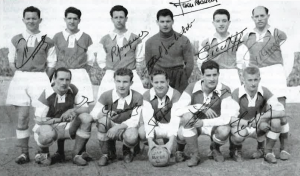 le Stade de Reims 1952-1953 avec Kopa, Jonquet et Marche...