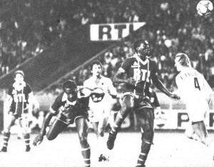 le regretté Michel N'Gom en action face à Brest