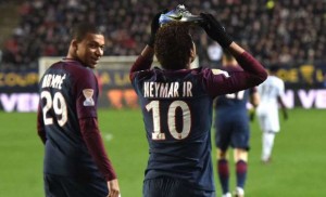 Neymar, buteur à Amiens