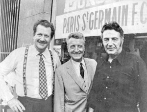 Pierre Bellemare, en compagnie de Guy Crescent et d'Harold Kay
