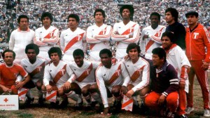 l'équipe du Pérou en 1982