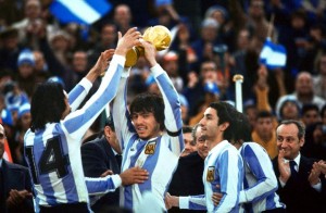 la joie des Argentins et d'Ardiles en 1978