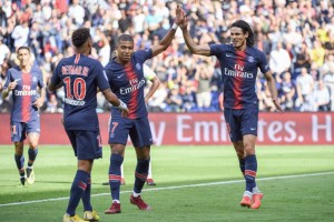 Cavani, Neymar et Mbappé, serial buteurs du PSG