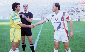 le 1er match du PSG version Canal Plus en 1991 face à Nantes