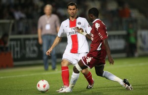 Pauleta lors du Metz-PSG en 2008