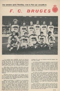 la présentation du FC - Club - Bruges