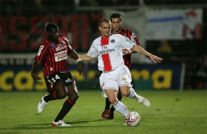 Rothen face à Nice en 2008