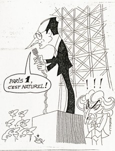 le dessin original paru dans le quotidien sportif