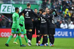 la 50eme victoire du PSG en début de saison face aux Verts