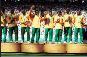l’Or pour le Cameroun en 2000